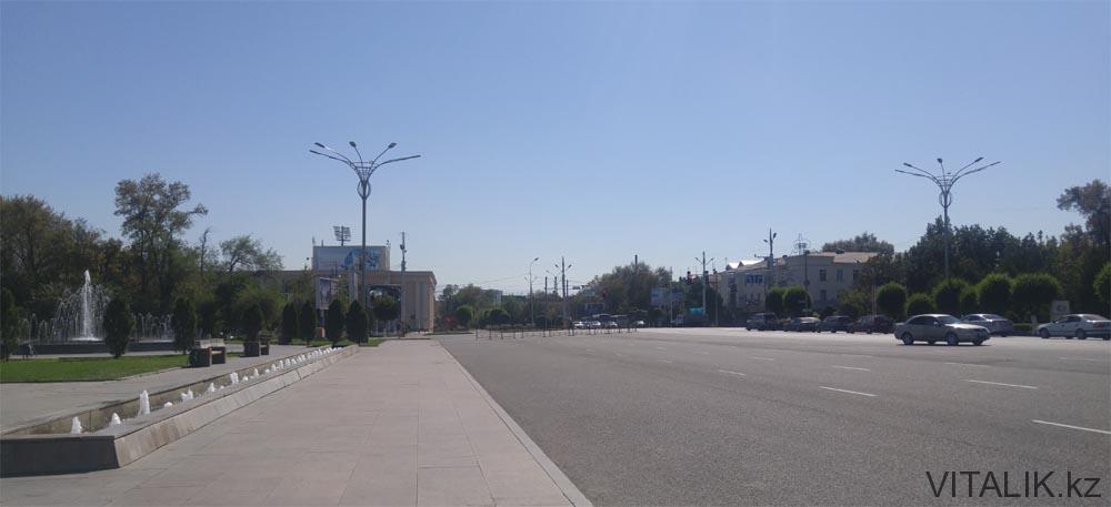 площадь тараза акимат