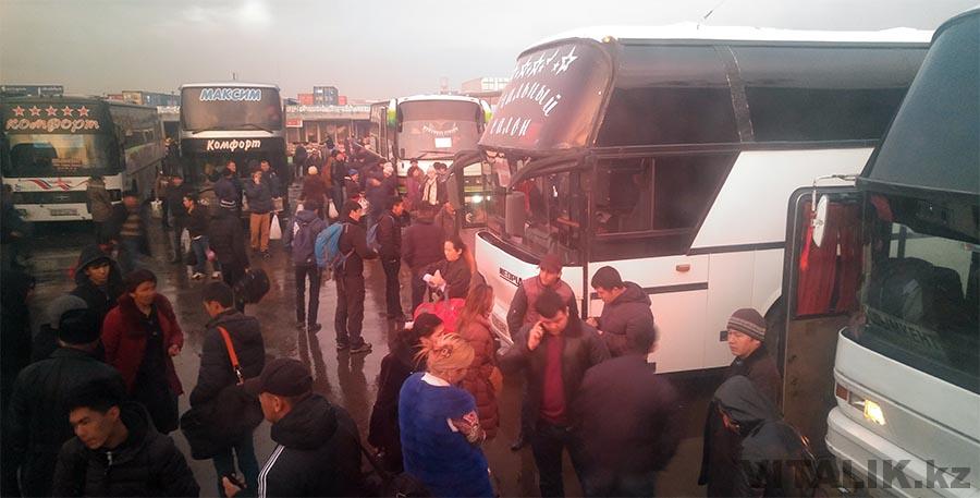 Автобусы Ташкент Шымкент из Алматы 2017