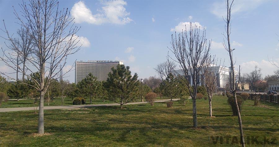 Гостиница Узбекистан, Конгресс Центр, Парк Амира Тимура