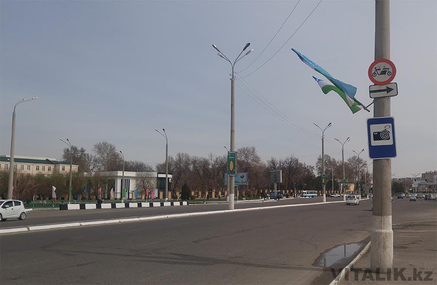 Знак с фотоаппаратом Ташкент