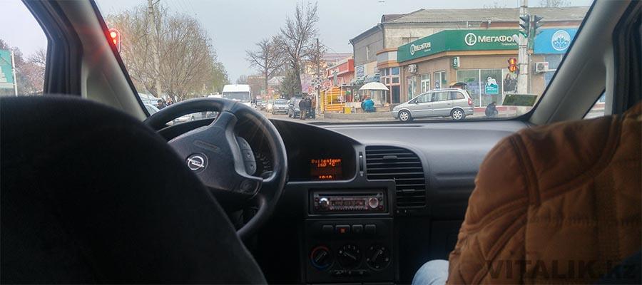 Опель Зафира такси Хучанд Душанбе