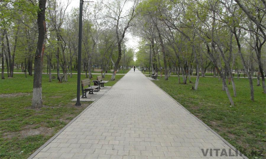 Аллея Астана парк