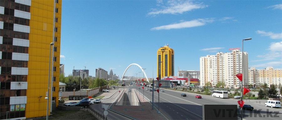Мост Бараева Астана