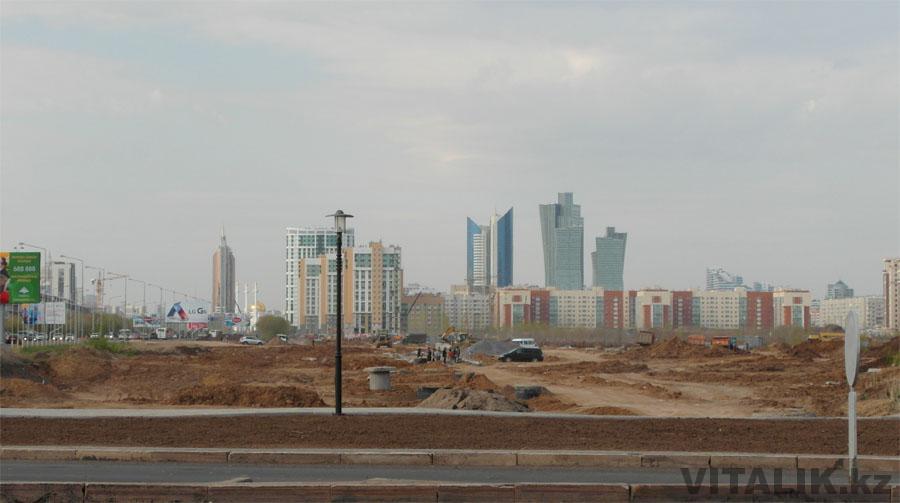 Нуржол вид издалека Астана