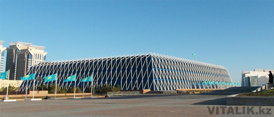 Футуристическое здание Астана