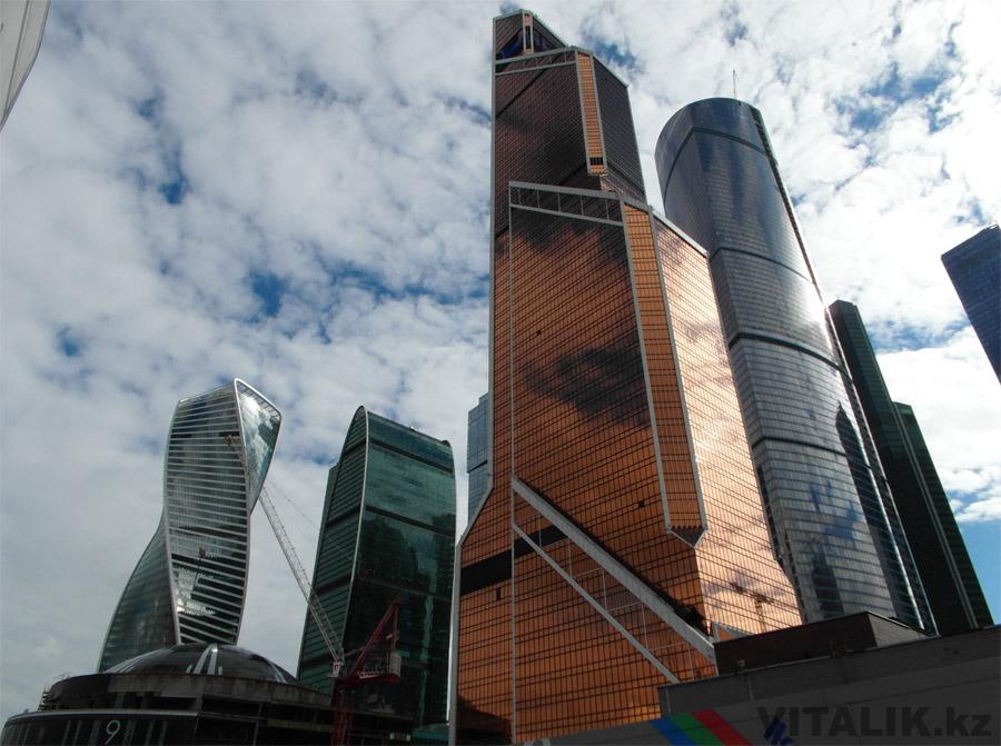 Здания Москва-Сити
