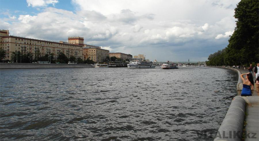 Москва Река Воробьёвы горы