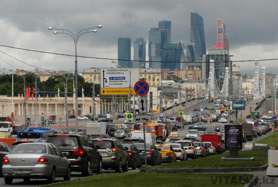 Москва Сити вид с Крымского моста