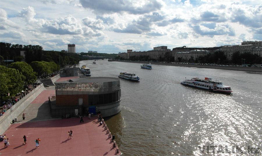 Москва река Парк Горького