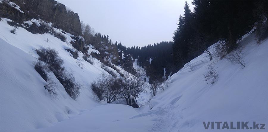 подъем на водопад бутаковка